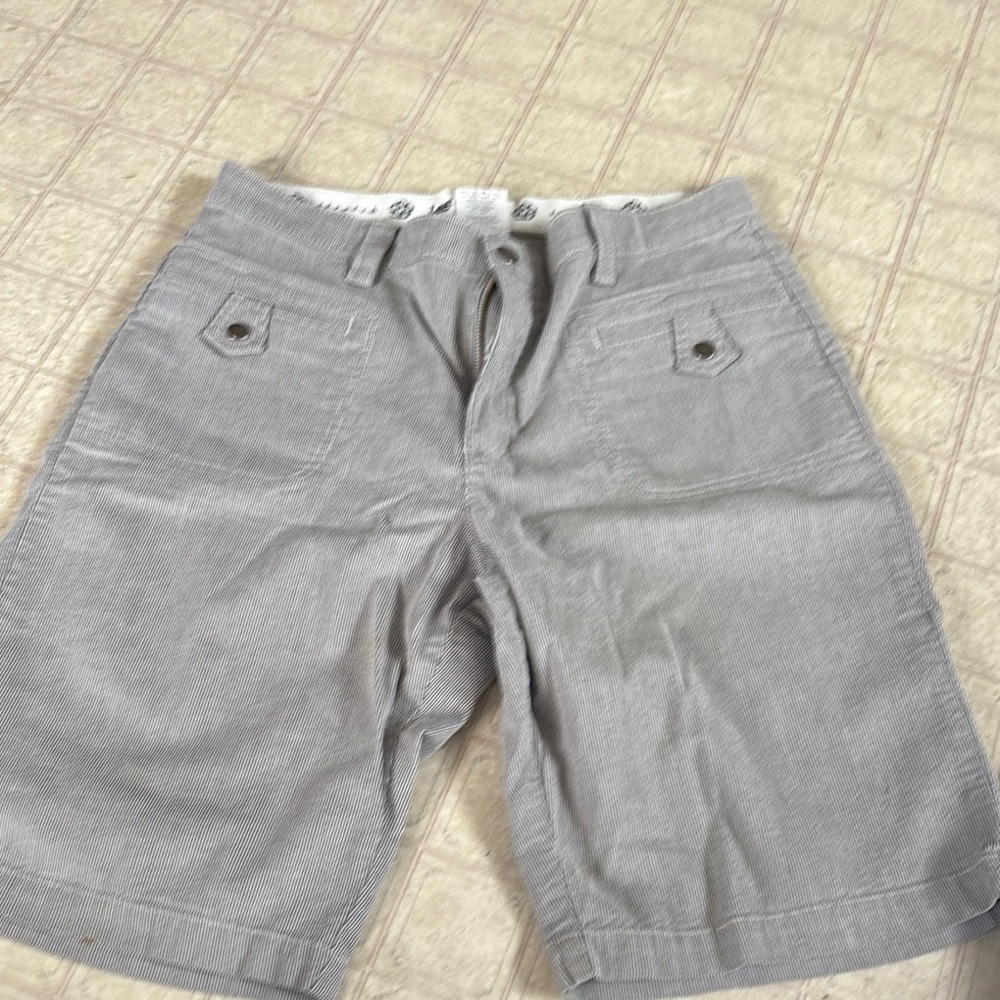 Lee Gray Flat Front Shorts